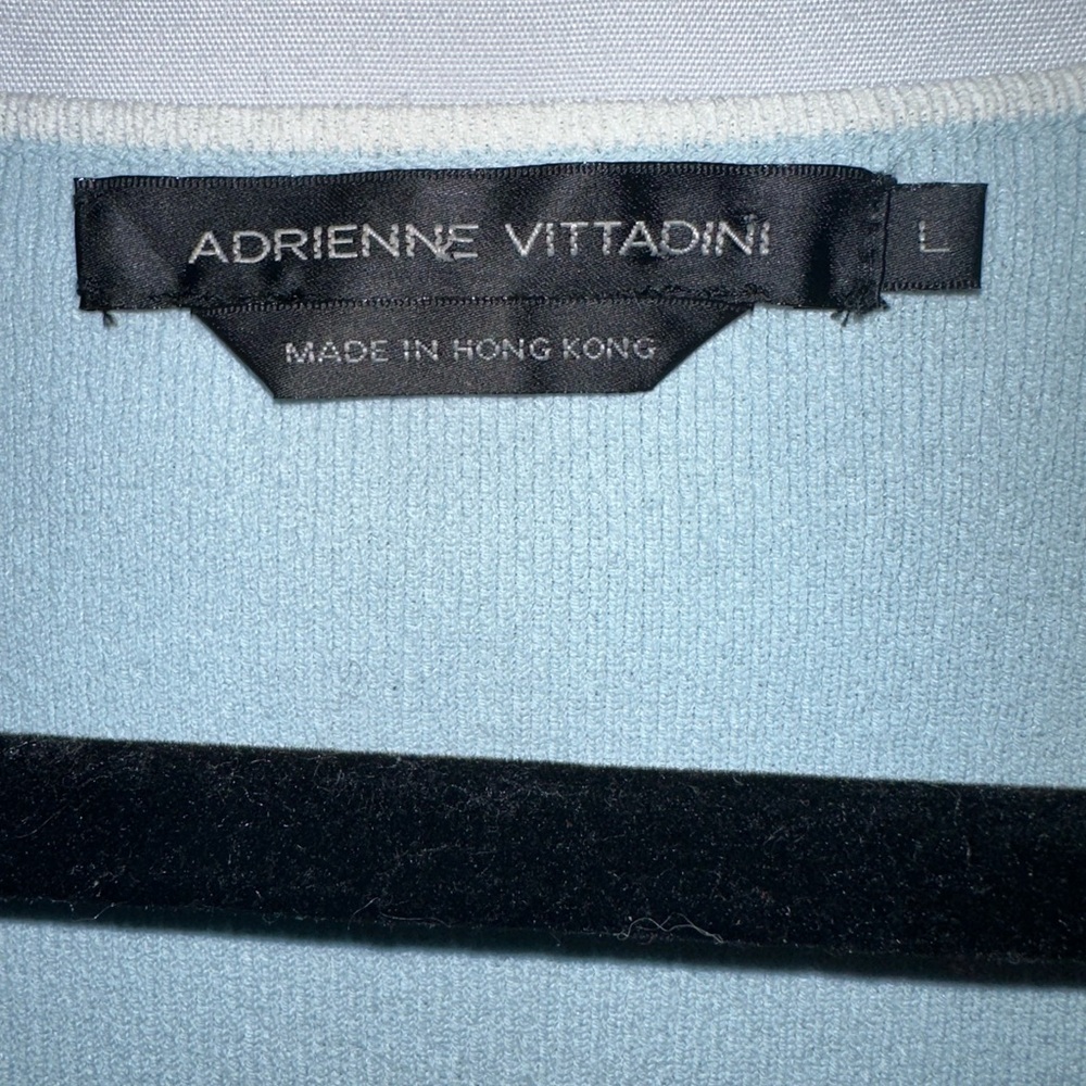 Adrienne Vittadini | NWT 3/4 Sleeve V-Neck Sweater - Size L - Picture 5 of 8